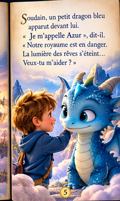 Première page intérieure de démonstration