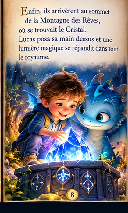 Deuxième page intérieure de démonstration